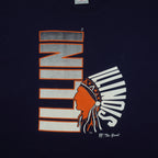 NCAA (The Game) - Illinois Fighting Illini T-Shirt 1990s X-Large Vintage Retro