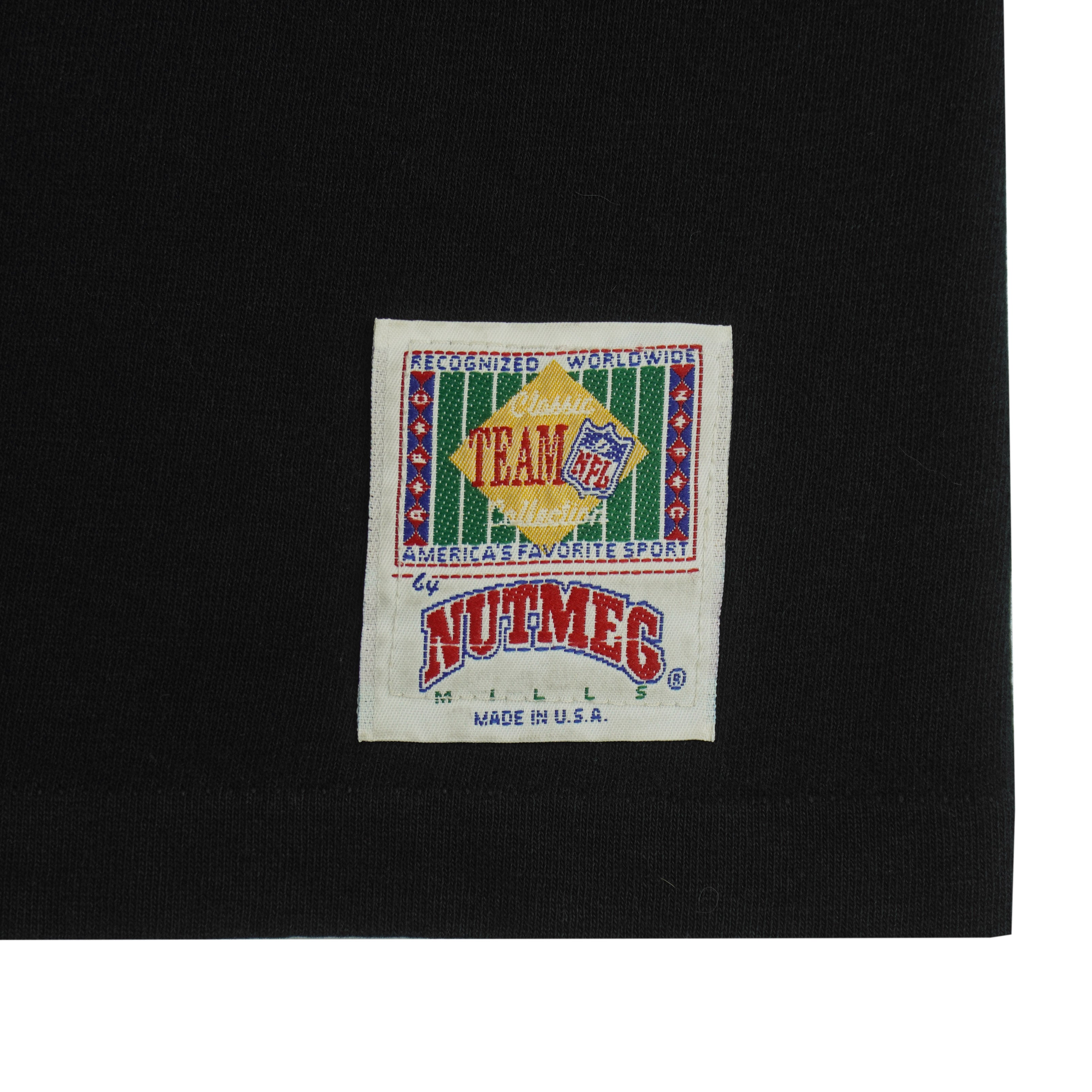 NFL (Nutmeg) - New Orleans Saints Football T-Shirt 1993 Large Vintage Retro Football