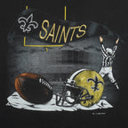 NFL (Nutmeg) - New Orleans Saints Football T-Shirt 1993 Large Vintage Retro Football