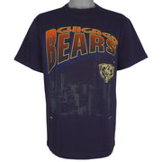 Nutmeg Chicago Bears Skyline T-Shirt 1994 in blue