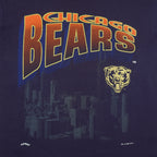 Nutmeg Chicago Bears Skyline T-Shirt 1994 in blue