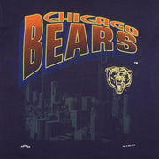 Nutmeg Chicago Bears Skyline T-Shirt 1994 in blue