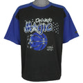 NBA (Hummer) - Black & Blue Orlando Magic Basketball T-Shirt 1993 X-Large Vintage Retro Basketball