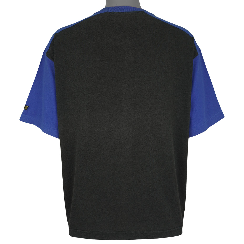 NBA (Hummer) - Black & Blue Orlando Magic Basketball T-Shirt 1993 X-Large Vintage Retro Basketball