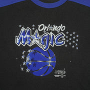 NBA (Hummer) - Black & Blue Orlando Magic Basketball T-Shirt 1993 X-Large Vintage Retro Basketball