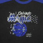 NBA (Hummer) - Black & Blue Orlando Magic Basketball T-Shirt 1993 X-Large Vintage Retro Basketball