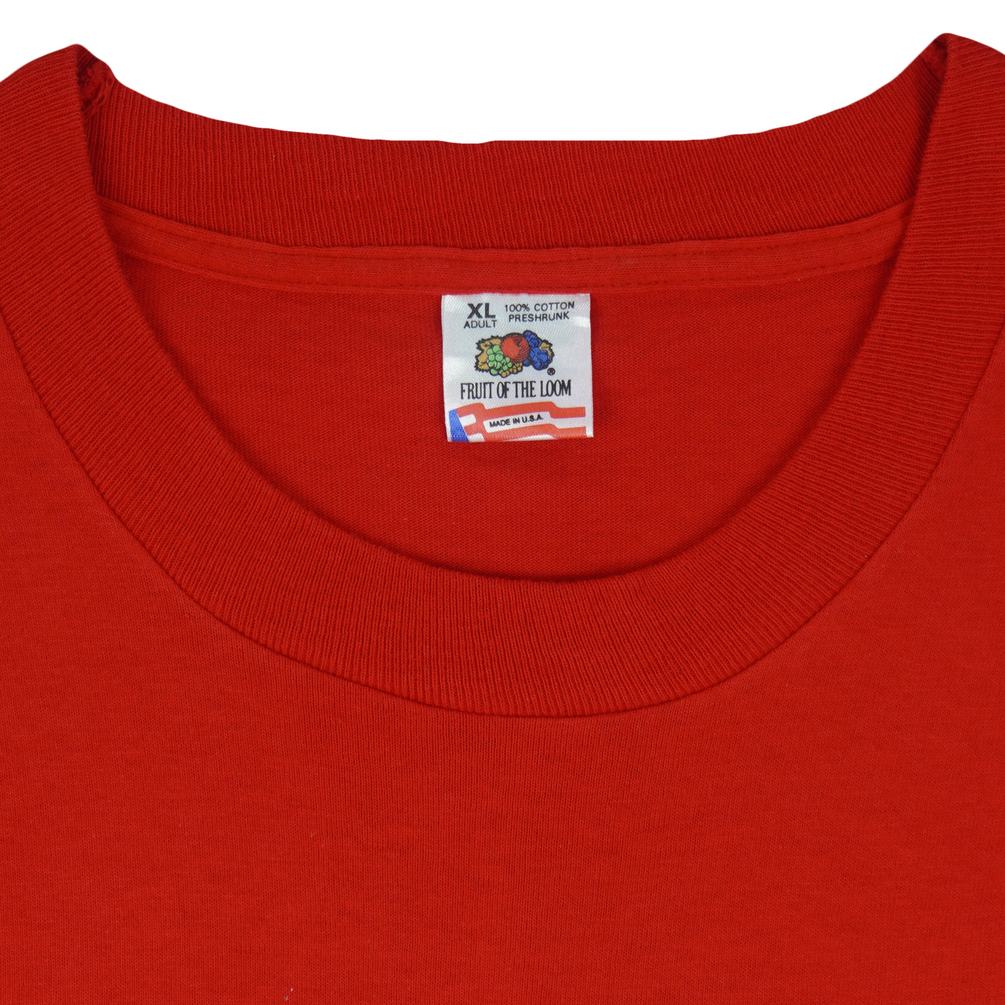 MLB (Fruit Of The Loom) - Atlanta Braves Baseball Yes! T-Shirt 1994 X-Large Vintage Retro Baseball