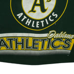 MLB (Salem) - Oakland Athletics American League Spell-Out T-Shirt 1990s X-Large Vintage Retro Baseball