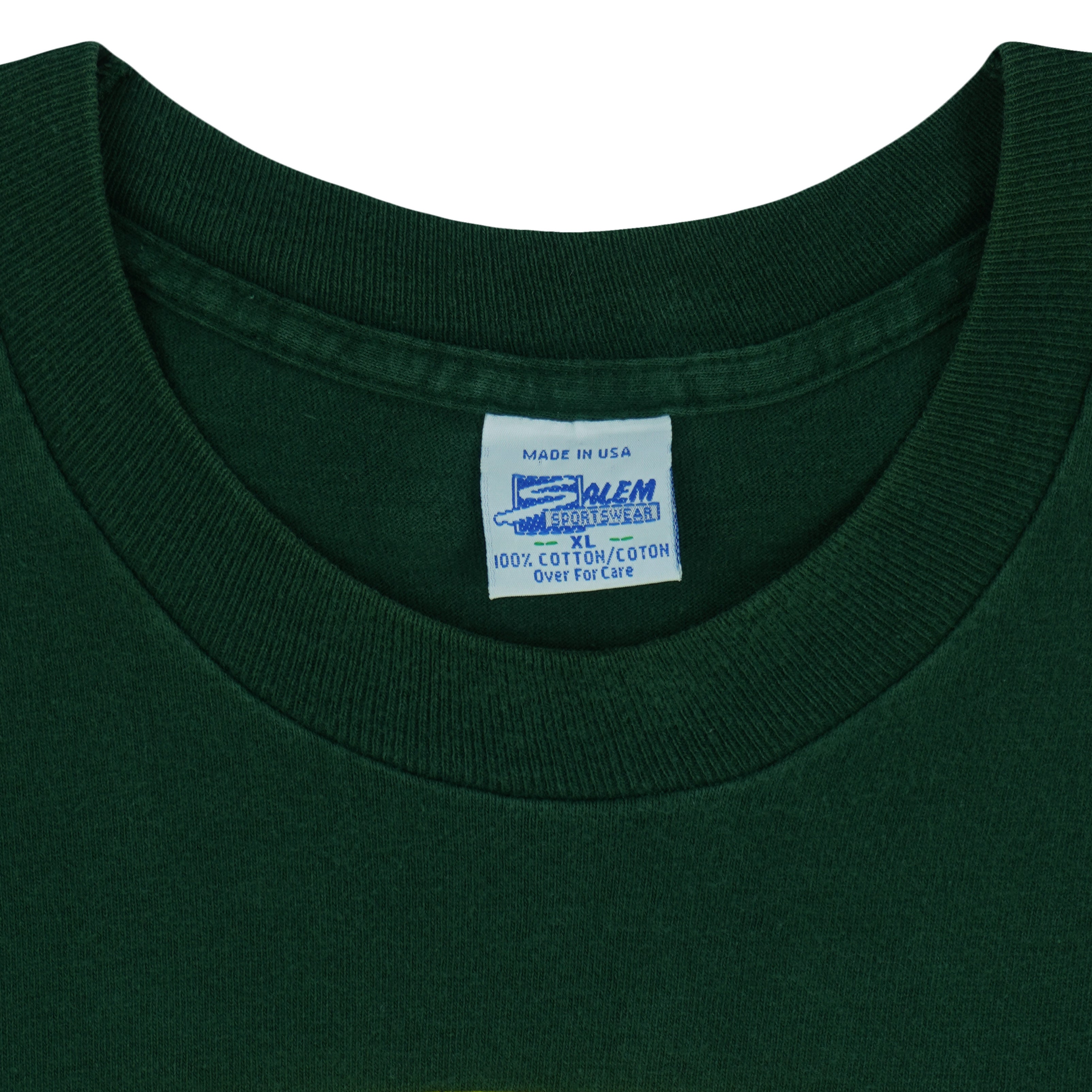 MLB (Salem) - Oakland Athletics American League Spell-Out T-Shirt 1990s X-Large Vintage Retro Baseball