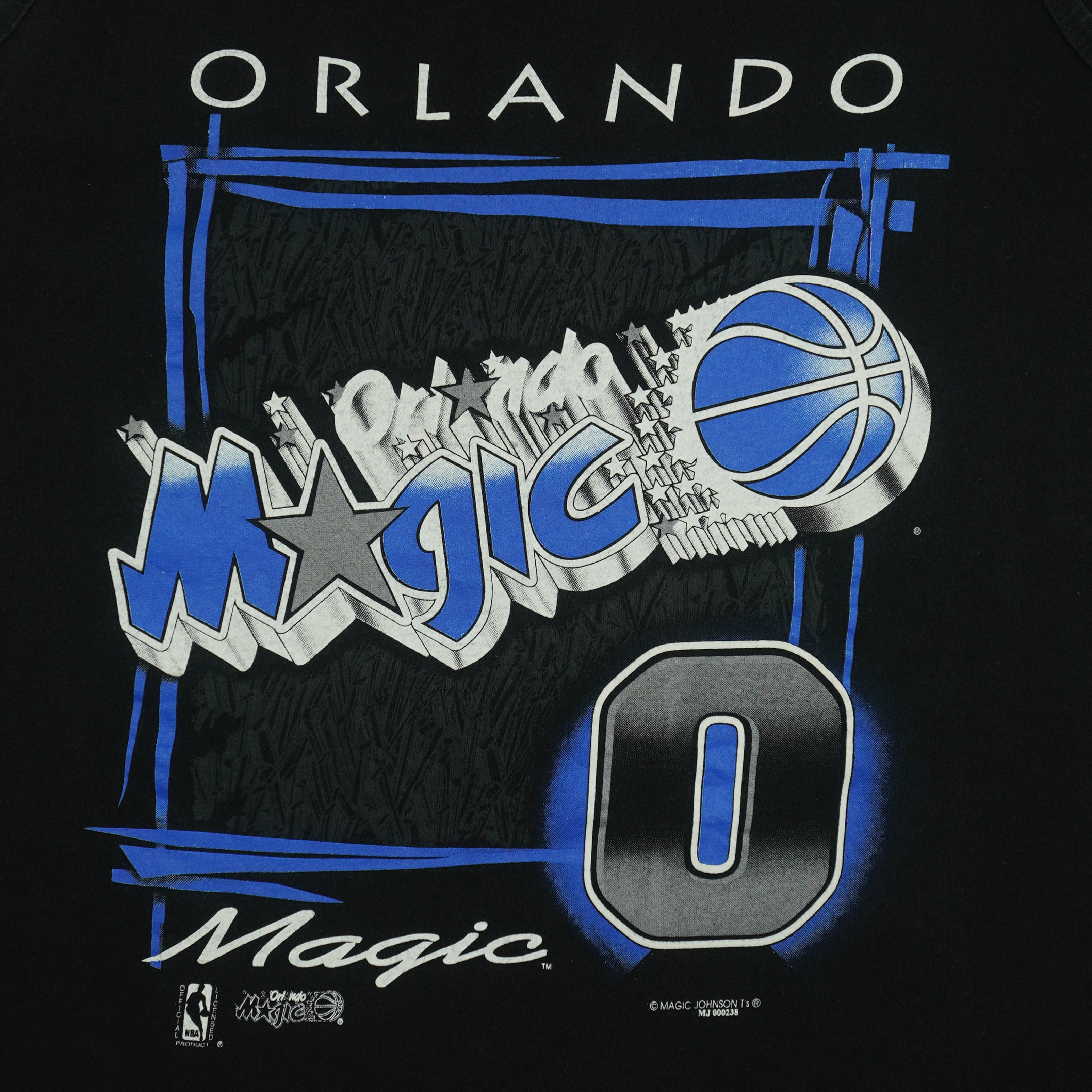 NBA (Pure Magic) - Orlando Magic Sleeveless Shirt 1990s X-Large Vintage Retro Basketball