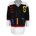 Esprit - Embroidered Jersey 1990s Large Vintage Retro