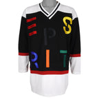 Esprit - Embroidered Jersey 1990s Large Vintage Retro