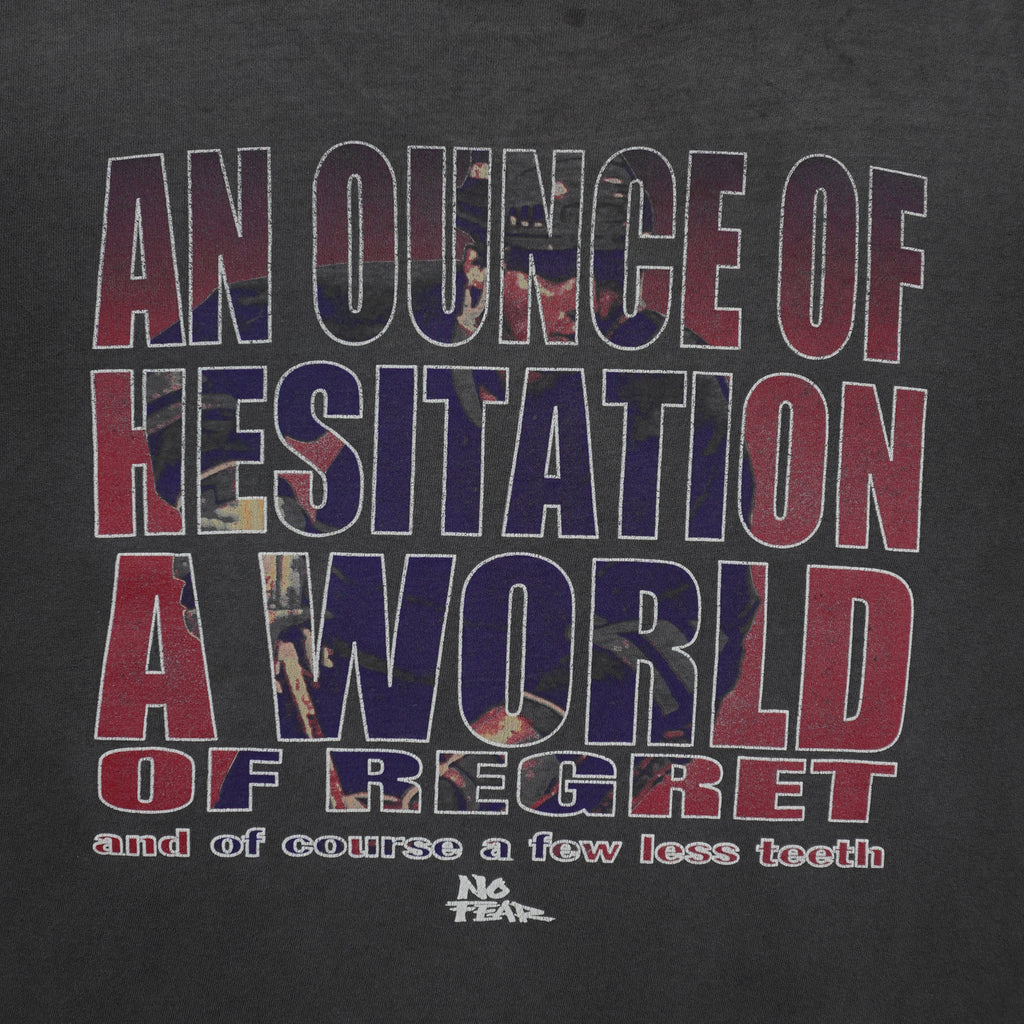 Vintage (No Fear) - And Of Course A Few Less Teeth T-Shirt 1990s Large Vintage Retro