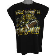Starter (CFL) - Hamilton Tiger-Cats Football T-Shirt 1995 X-Large Vintage Retro Football