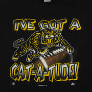 Starter (CFL) - Hamilton Tiger-Cats Football T-Shirt 1995 X-Large Vintage Retro Football