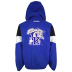 Starter (NCAA) - Kentucky Wildcats 1/4 Zip Hooded Jacket 1990s Small Vintage Retro