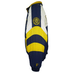 Michigan Wolverines puffer jacket sleeve crest detail