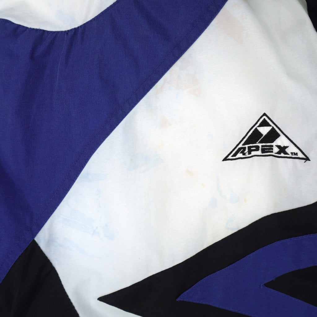 NFL (Apex One) - Dallas Cowboys Big Logo Puffer Jacket 1990s Medium Vintage Retro Football