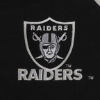Starter (NFL) - Oakland Raiders Big Logo Puffer Jacket 1990s X-Large Vintage Retro Football