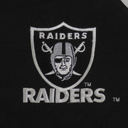 Starter (NFL) - Oakland Raiders Big Logo Puffer Jacket 1990s X-Large Vintage Retro Football