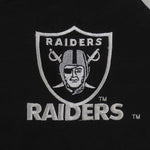 Starter (NFL) - Oakland Raiders Big Logo Puffer Jacket 1990s X-Large Vintage Retro Football