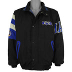 Starter (NBA) - Orlando Magic Zip & Button Up Puffer Jacket 1990s Medium Vintage Retro Basketball