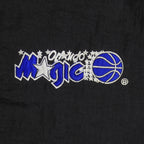 Starter (NBA) - Orlando Magic Zip & Button Up Puffer Jacket 1990s Medium Vintage Retro Basketball