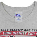 NHL (Pro Player) - Detroit Red Wings VS Washington Capitals Matchups T-Shirt 1998 XX-Large Vintage Retro Hockey