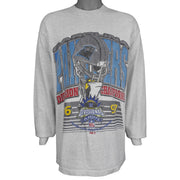 NFL - Carolina Panthers Divisional Playoff Long Sleeved Shirt 1997 X-Large Vintage Retro Football