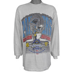 NFL - Carolina Panthers Divisional Playoff Long Sleeved Shirt 1997 X-Large Vintage Retro Football