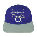 NFL (Drew Pearson) - Indianapolis Colts Embroidered Snapback Hat 1990s Vintage Retro Football