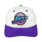 NBA - Utah Jazz Big Spell-Out Snapback Hat 1990s OSFA Vintage Retro Basketball