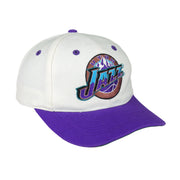 NBA - Utah Jazz Big Spell-Out Snapback Hat 1990s OSFA Vintage Retro Basketball