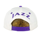 NBA - Utah Jazz Big Spell-Out Snapback Hat 1990s OSFA Vintage Retro Basketball