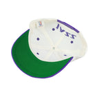 NBA - Utah Jazz Big Spell-Out Snapback Hat 1990s OSFA Vintage Retro Basketball