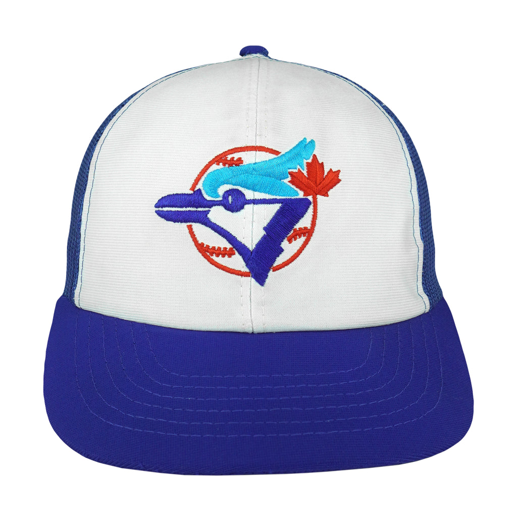 MLB - Toronto Blue Jays Snapback Trucker Hat 1990s OSFA Vintage Retro Baseball