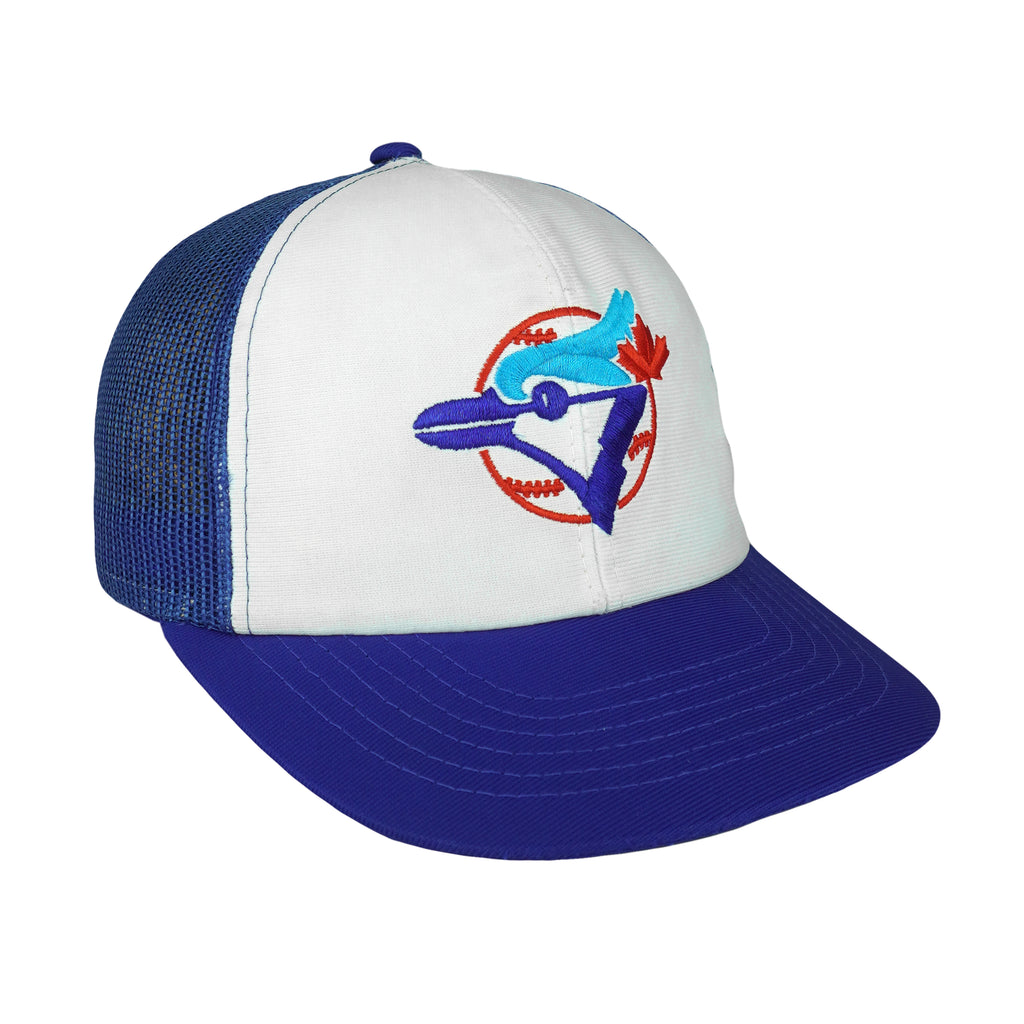 MLB - Toronto Blue Jays Snapback Trucker Hat 1990s OSFA Vintage Retro Baseball
