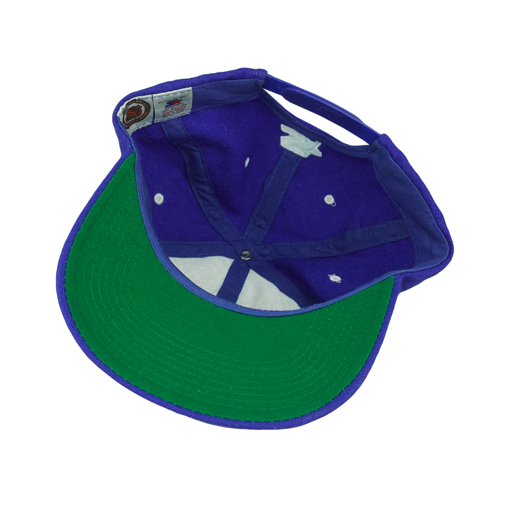 Starter (NHL) - Toronto Maple Leafs Snapback Hat 1990s OSFA Vintage Retro Hockey