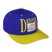 NBA - Denver Nuggets Embroidered Snapback Hat 1990s OSFA Vintage Retro Basketball