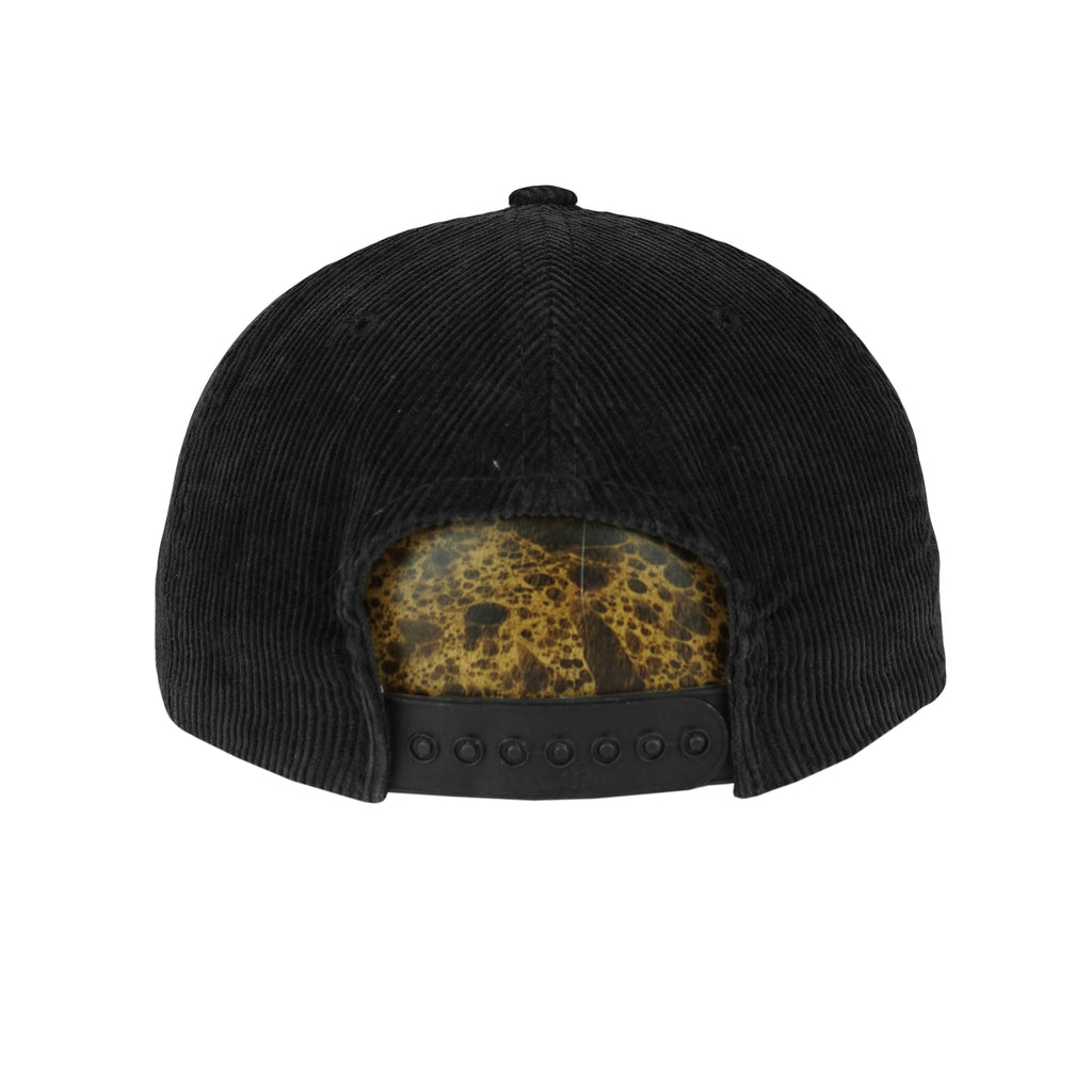 NBA (The Classic) - Miami Heat Corduroy Snapback Hat 1990s OSFA Vintage Retro Basketball