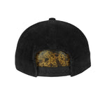 NBA (The Classic) - Miami Heat Corduroy Snapback Hat 1990s OSFA Vintage Retro Basketball