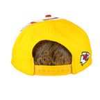 NFL (Eastport) - Kansas City Chiefs Embroidered Snapback Hat 1990s OSFA Vintage Retro Football