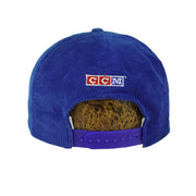 NHL (CCM) - New York Rangers Corduroy Snapback Hat 1990s OSFA Vintage Retro Hockey