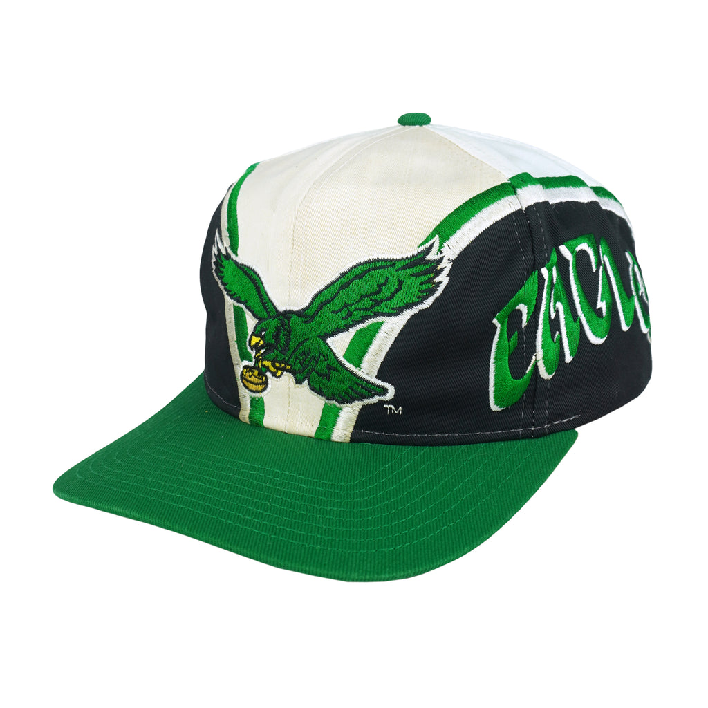 NFL (Eastport) - Philadelphia Eagles Snapback Hat 1990s OSFA Vintage Retro Football