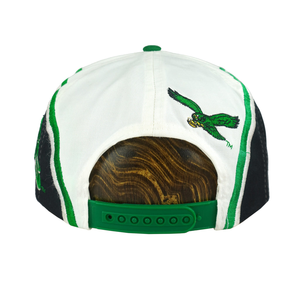 NFL (Eastport) - Philadelphia Eagles Snapback Hat 1990s OSFA Vintage Retro Football