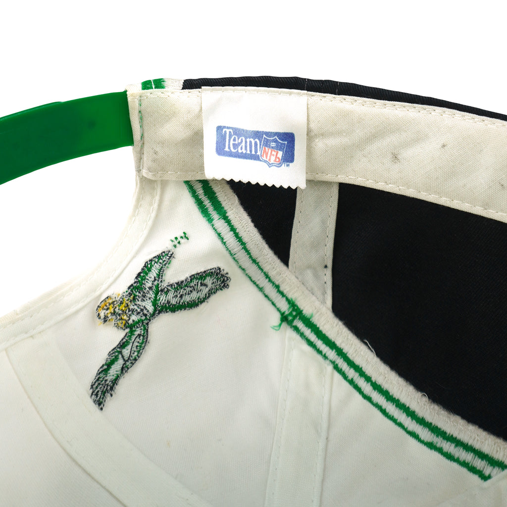 NFL (Eastport) - Philadelphia Eagles Snapback Hat 1990s OSFA Vintage Retro Football