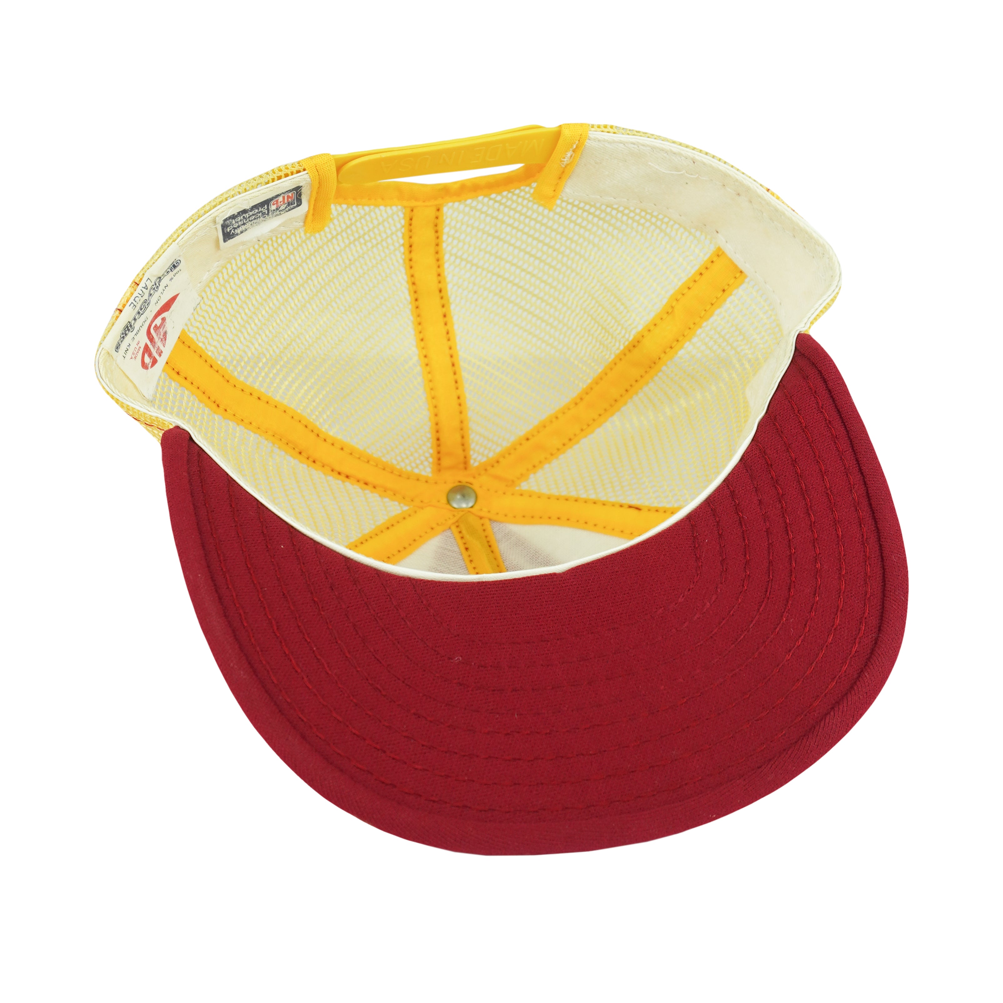 NFL (AJD) - Washington Redskins Super Bowl Champions Trucker Hat 1990s OSFA Vintage Retro Football