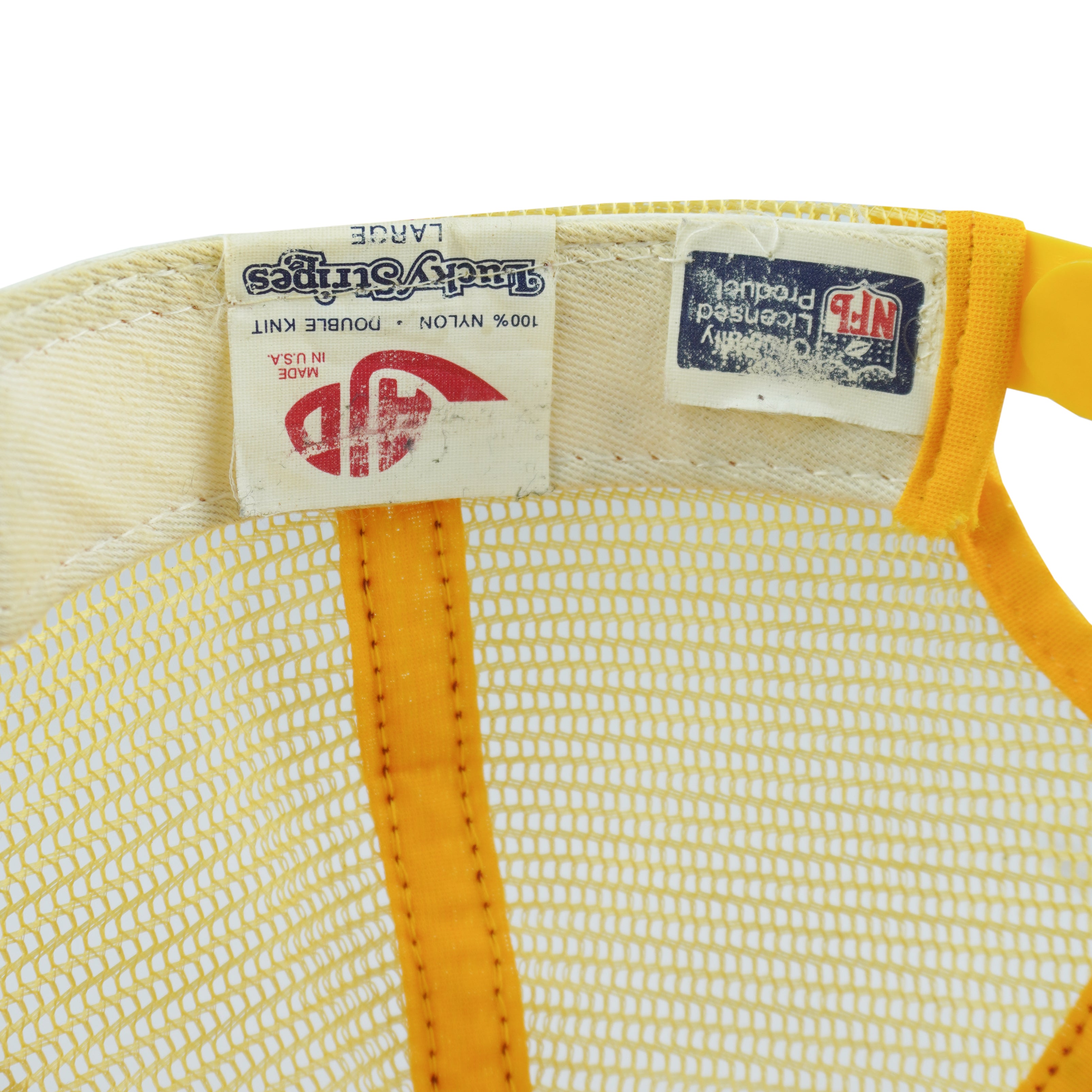 NFL (AJD) - Washington Redskins Super Bowl Champions Trucker Hat 1990s OSFA Vintage Retro Football