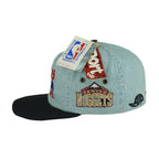 NBA (AJD) - Denver Nuggets NBA Playoff Deadstock Strapback Hat 1995 OSFA Vintage Retro Basketball