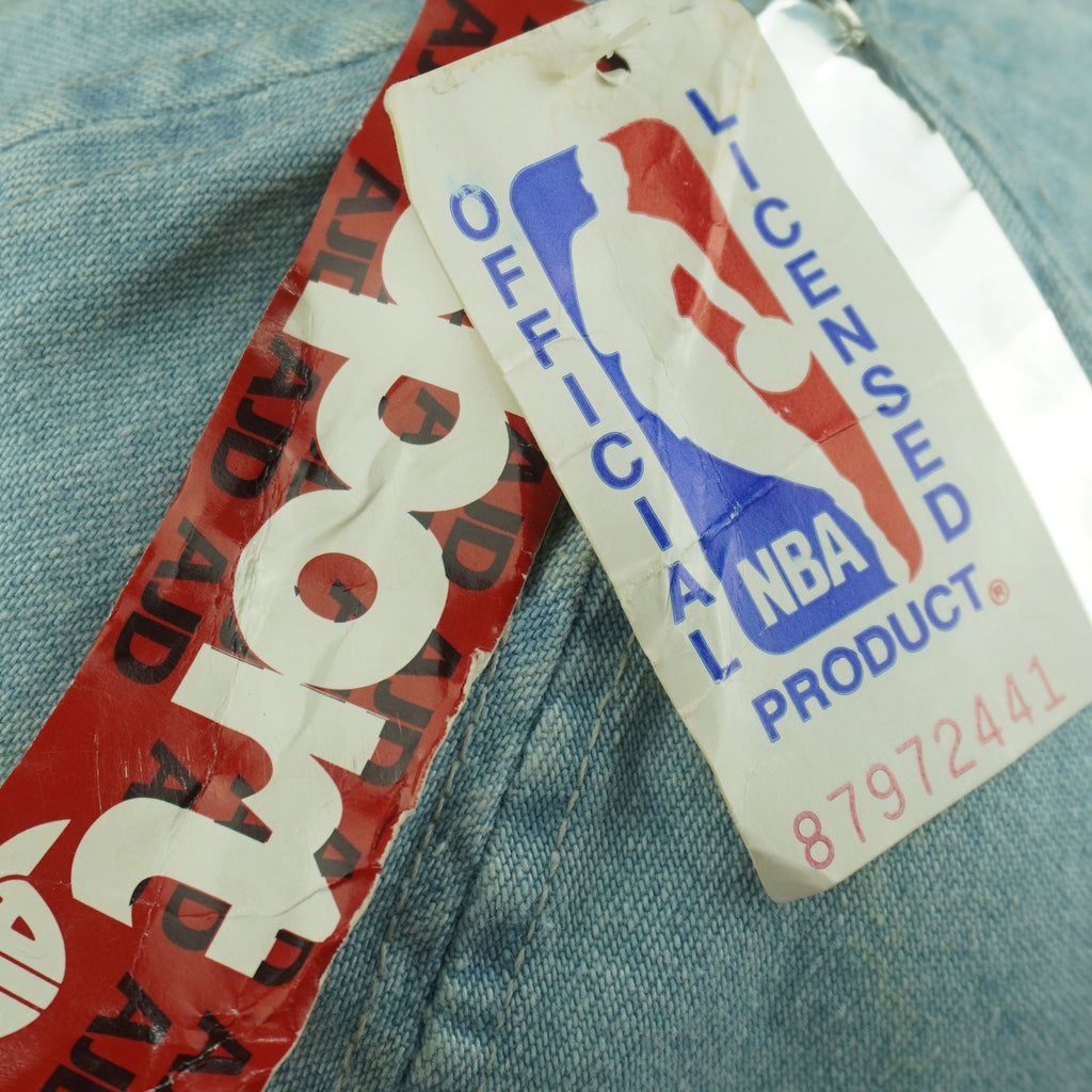 NBA (AJD) - Denver Nuggets NBA Playoff Deadstock Strapback Hat 1995 OSFA Vintage Retro Basketball